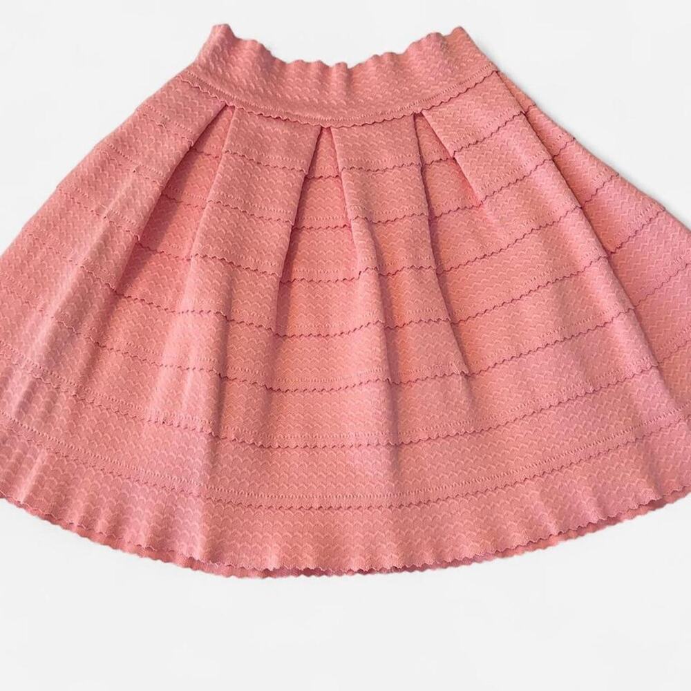Charlotte russe pink pleated skirt - Picture 1 of 8